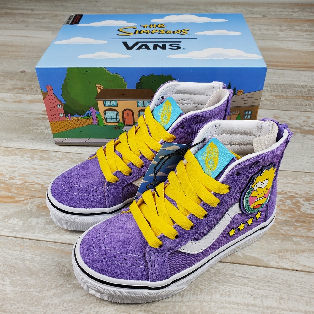 Vans X Simpsons SK8-Hi Zip Lisa 4 Prez